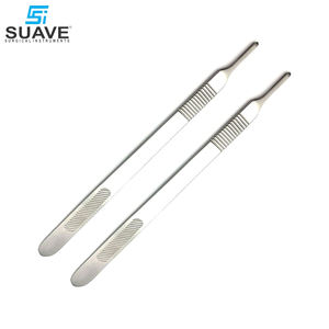 Meilleure base matérielle en acier inoxydable des instruments chirurgicaux Poignée de scalpel chirurgical par SUAVE INSTRUMENTS SURGICAUX - Product Image 4