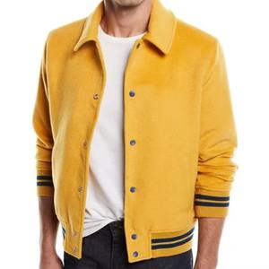 Veste universitaire personnalisée pour homme, veste bomber unie vierge pour lettreman, baseball, design unique personnalisable pour homme - Product Image 2