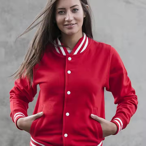 Veste bomber universitaire en chenille brodée avec logo personnalisé, coupe parfaite pour homme - Product Image 5