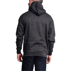 Sudadera con capucha Gris Carbón Estilo Premium Heavyweight Pullover Alta calidad Fleece Oversize Tallas grandes Sin cuerda Sudadera con capucha - Product Image 3
