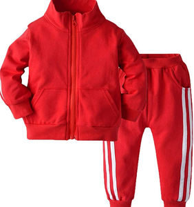 Ensemble de vêtements pour garçon de marque personnalisée (sweat-shirt Joggers)-Polyester/coton polaire imprimé animal Style chinois OEM Service Logo personnalisé - Product Image 1