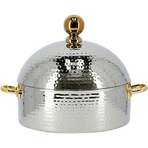 Casserole à double paroi en acier inoxydable de qualité supérieure servant une marmite - Product Image 3