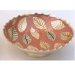 Atractivo Tazón de Metal Decorativo para Servir Dulces, Curvado a Mano, Pintado a Mano, para Servir Frutas, Estilo Único - Product Image 6