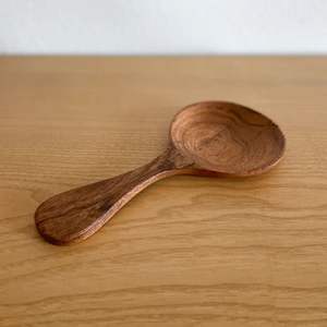 Cuchara infantil de madera de diseño elegante, utensilios de cocina para servir arroz, herramientas de cocina para restaurante, hogar y mesa. - Product Image 2
