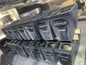 أفضل نظام سماعات صفيف خط سلبي نشط 10 \ "احترافي 8ohm للحفلات الموسيقية مراحل مجموعة خط نيوديميوم خشبية - Product Image 5