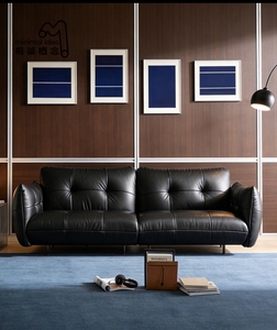 Sofá Seccional Moderno con Estructura de Madera de Alerce Sólida, Relleno de Algodón y Plumas, Tamaños Personalizados para Muebles de Sala - Product Image 3