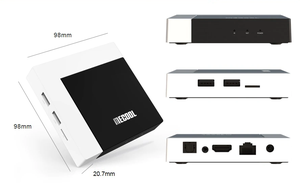 <span class=keywords><strong>MECOOL</strong></span>-Dispositivo de <span class=keywords><strong>TV</strong></span> inteligente <span class=keywords><strong>KM7</strong></span> <span class=keywords><strong>Plus</strong></span>, decodificador con Android 10, 4k, g-oogle, 2GB, DDR4, 16GB de ROM, Internet LAN de 100M, S905Y4, reproductor multimedia para el hogar - Product Image 4