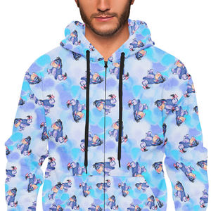 Men's High Quality <b>Hoodies</b> with Sleeves and Zipper Customized OEM Printing Low Price Wholesale Sublimation Yoga Top - Product Image 6
