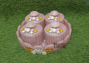 Bocal à fruits secs en résine Plateau en résine Bocal Boîte à bonbons Boîte à collations Bocaux à fruits secs Ustensiles de cuisine Cadeaux pour elle Décoration - Product Image 2