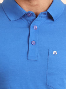 Top Trending Men's 100% Cotton for Polos Custom Printed Solid Pattern Full Sleeves Knitted New Arrival High Wholesale - Product Image 3