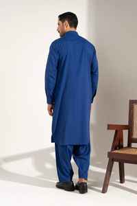 Diseñadores Casual Shalwar Kameez Regular Fit Hombres Eid Étnico Moderno Alta calidad Secado rápido Indio paquistaní - Product Image 4