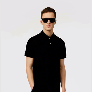 Hombre de alta calidad para Polo-Camisas de vacaciones de verano Algodón orgánico 240 gramos Bordado Sólido Personalizable Servicio OEM - Product Image 6