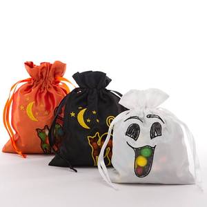 Bolsas de Tafetán para Fiestas de Halloween, Decoración Festiva y Cestas de Regalos - Product Image 2