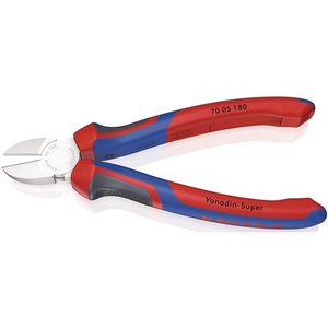 For KNIPEX 180 mm <b>Side</b> <b>Cutters</b> with Polished Head Pliers for Multi-Component Grips up to 2.5 mm - Product Image 3
