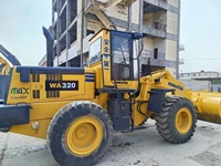 Meistverkaufter Gebrauchter Radlader Komatsu WA320-3 aus China, Frontlader, Traktorlader für Bauarbeiten zu Günstigen Preisen Gebrauchter Radlader