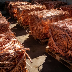 Chatarra de Cobre Brillante, 99.9% de Pureza, Cable de Cobre Limpio, Sin Aislamiento, para Compradores Globales - Product Image 1