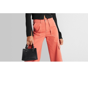 Wild Fable Cardigan lungo da donna con bottoni sul davanti in acrilico con stampa casual nera taglia L - Product Image 3