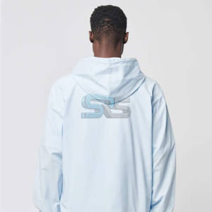 Basics Cotton Blended <b>Men's</b> Classic Zip Up Hoodie Lightweight Fashion Sportswear Gym Fitness Training Hooded Hoodie - Product Image 6