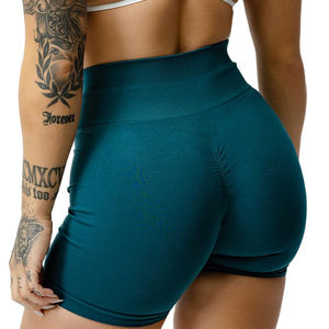 Fabricants de shorts de gym de haute qualité pour femmes, shorts personnalisés à la mode pour le sport, le fitness, la course à pied, le yoga et le vélo. - Product Image 4