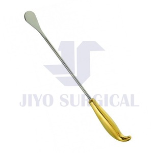 Vente chaude Ce Dissecteur mammaire spatulé certifié avec poignée en or 33 cm et 42 cm Dispositif médical en acier inoxydable - Product Image 5