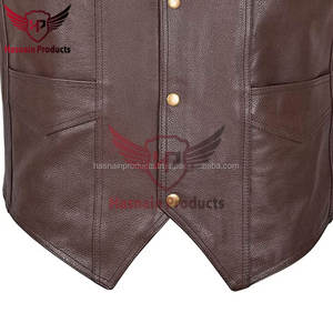 Chaleco transpirable personalizado para motocicleta, de cuero, de la mejor calidad, precio asequible, venta al por mayor - Product Image 2