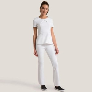 Conjunto de Enfermería de moda para mujer, conjuntos de enfermera, uniforme de hospital, fábrica de Enfermería Médica, uniforme al por mayor, uniformes de hospital de verano - Product Image 1
