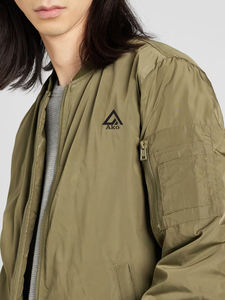 Blouson de moto personnalisé pour homme avec col montant enduit, nouvelle collection automne, à capuche, vente en gros, design tendance, 100% coton AKO - Product Image 3