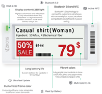 Fabricant origine fournisseur Zkong Digital Smart Label E-link Price Tag 2.6 inch Digital Price Labels
