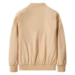 Chaqueta Bomber Cortavientos de Moda Casual para Hombre Otoño 2026 con el Mejor Diseño, Chaqueta Bomber Naranja para Hombre, Servicio OEM Personalizado - Product Image 2