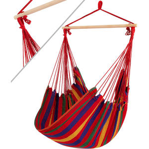 Silla Colgante Brasileña AG233C, Hamaca de Madera Sólida para Jardín - Product Image 2