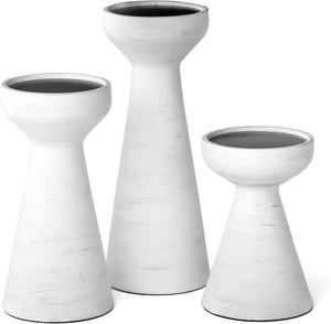 Chaud en vente pièce maîtresse de table en bois fabriqué à la main support de bougeoir occasionnel de mariage et de fête écologique à vendre - Product Image 1