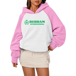Sweat-shirts longs doux et confortables pour femmes, style sport, design optimal, imprimés sur mesure, épaules tombantes, doublés, 100 % coton - Product Image 6
