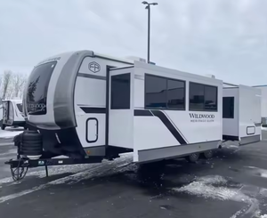 2025 2024 2026 F-o-r-e-s-t-R-i-v-e-r Wildwood H-e-r-i-t-a-g-e Glen 270FKS Camper Rvs Motorhomes Travel Trailer - Product Image 1