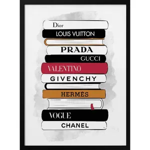 Pile de livres à motifs abstraits tendance - Product Image 6