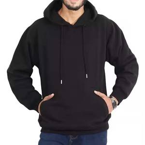 Sudadera con capucha de gran tamaño para hombre, 100% algodón mezclado, secado rápido, lavado ácido, bordado, informal, ropa de temporada de invierno, impresión Digital - Product Image 1