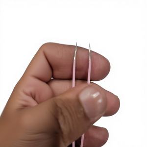 Kit Profesional de 3 Piezas para Recortar Cejas con Punta Inclinada de Acero Inoxidable, con Tijeras, Peine y Pinzas, Herramienta de Maquillaje y Belleza - Product Image 6