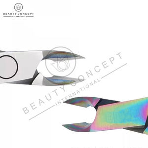 Pinzas multifuncionales para cutículas, pinzas para uñas OEM de tarifa al por mayor, pinzas coloridas ecológicas internacionales por concepto de belleza - Product Image 4