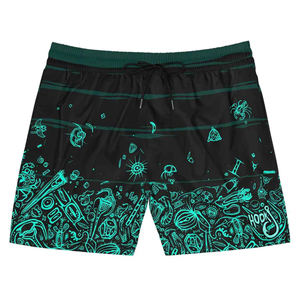 2024 Hot Sale Sublimation Shorts Elastic <b>Waist</b> Good Manufacturing Shorts Sublimation OEM Printing Custom Logo Shorts - Product Image 4