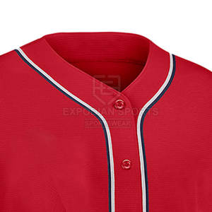 Vêtements de sport à bas quantité minimale de commande uniforme de baseball confortable taille personnalisée uniforme de baseball pour jeunes - Product Image 6