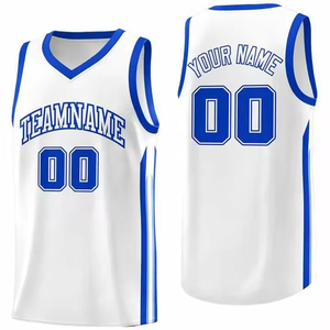 Uniforme de Baloncesto Personalizado al por Mayor, Jersey con Impresión por Transferencia de Calor, Talla Grande, 100% Poliéster, Secado Rápido, Absorbe la Humedad, Transpirable - Product Image 5