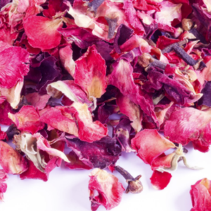 Fleurs de Rose rouge séchées 100% naturelles de qualité supérieure, fleurs de Rose rouge séchées comestibles, bourgeons de Rose rouge séchés biologique - Product Image 2