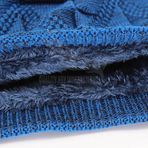 หมวกบีนนี่ถักสำหรับผู้ชายโลโก้และ2025 OEM ตามสั่งสำหรับฤดูหนาว - Product Image 2