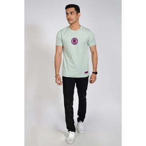 Camiseta de Hombre 100% Algodón - Estampada y Transpirable, Primavera/Otoño, Personalizada OEM/ODM - Product Image 3