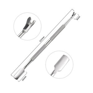 2025 personnalisé Durable en acier inoxydable coupe-ongles à cuticules poussoirs manucure pédicure outils pour ongles et ongles - Product Image 6