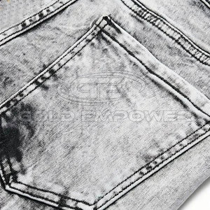 Pantalones Cortos de Mezclilla para Hombre, Estilo Vintage, Desgastados, Ecológicos, Corte Regular, Algodón, para Verano, con Bolsillos Laterales para un Uso Duradero - Product Image 6