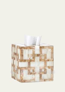 Boîte de papier de soie nacre de qualité supérieure Boîte de serviettes de travail classique MOP Décoration élégante pour la maison. - Product Image 5