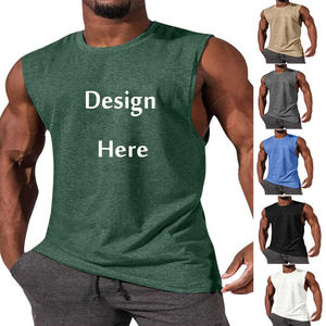 Débardeurs en coton les plus vendus du fournisseur direct décontracté col en v Sport entraînement musculaire course entraînement Yoga musculation tricoté - Product Image 1