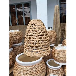 โคมไฟหวายธรรมชาติ ดีไซน์ทันสมัย ทำมือ สำหรับตกแต่งภายในบ้าน ใช้สำหรับตกแต่งร้านอาหาร - Product Image 5