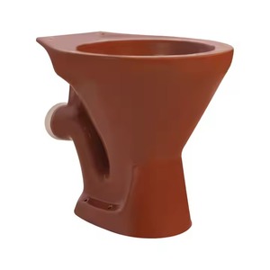 Céramique Salle De Bains EWC Rustique Vitrosa Designer Rouge Couleur S/P Piège Toilette Commode Européenne Eau Placard Ensemble Sanitaire - Product Image 3