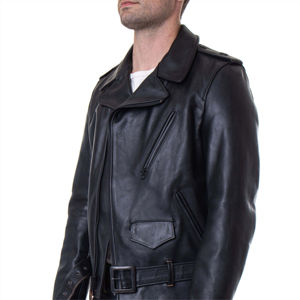 Chaqueta de Cuero para Hombre 2024 al por Mayor, Diseño Elegante y Duradero de Primera Calidad, con Capucha, Impermeable, Resistente al Viento y Transpirable para Invierno - Product Image 3